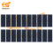 106mm x 40mm 6V 80mAh Rectangle Shape Polycrystalline Mini Epoxy Solar Panel Pack of 50